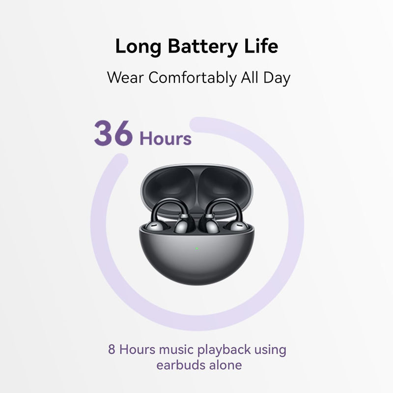 FreeClip, Feather-Light Wearing, Open-Ear Listening, AI Crystal-Clear Call, Long Battery Life, Dual-Device Connections