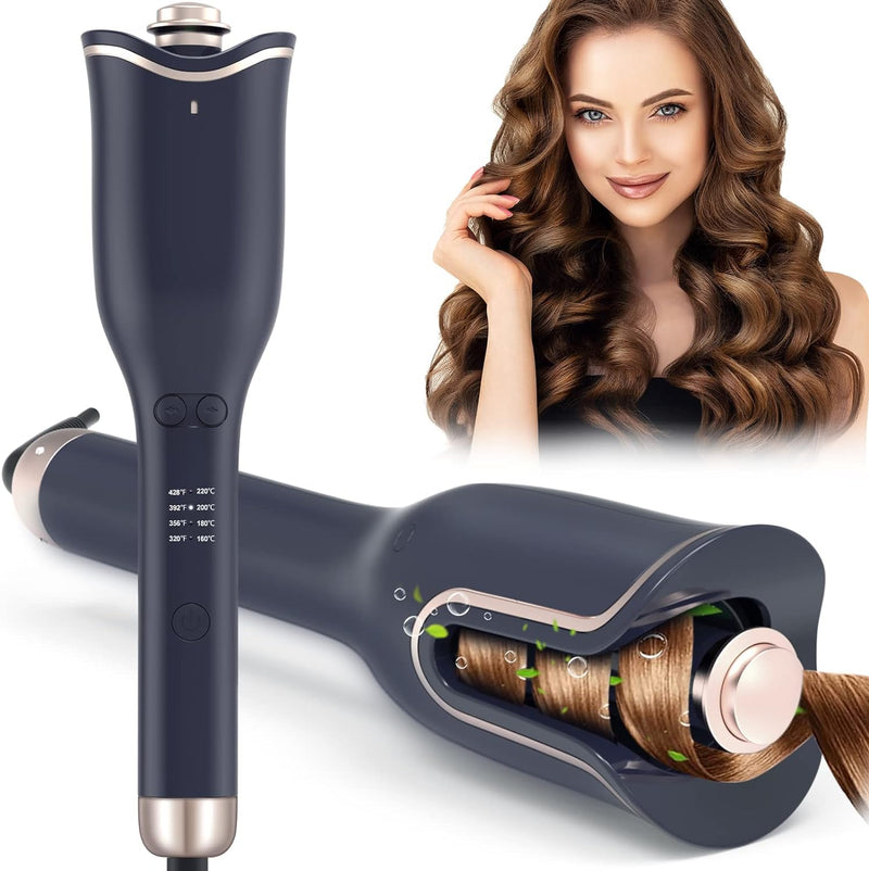 Effortless Waves™ Automatic Hair Curling Iron with Ionic Ceramic Barrel