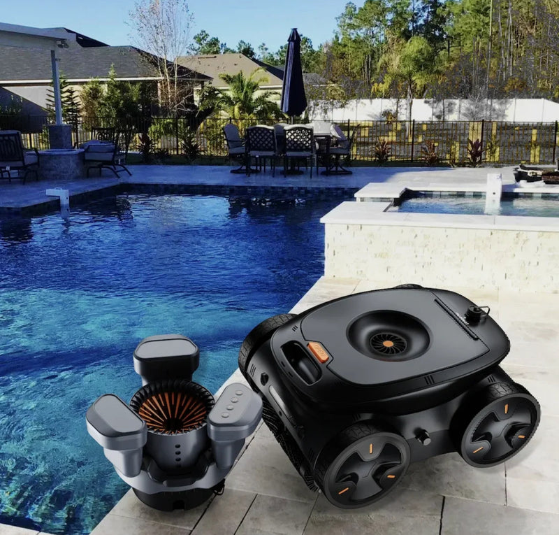 Smart Robotic Pool Cleaner