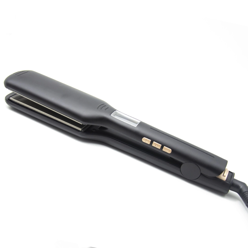 MadStyle™ Pro Titanium Flat Iron Hair Straightener, Dual Voltage