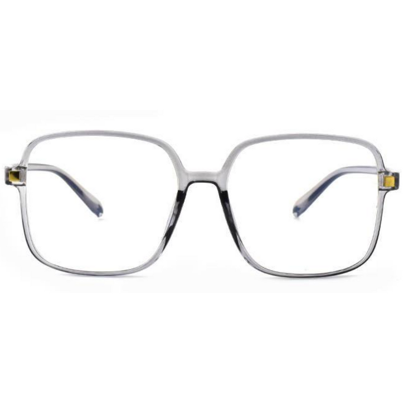 Blue Light Blocking Glasses, Large Frame Anti Eyestrain, Computer Reading TV Glasses for Women MenBlue Light Glasses Transparent - Madshot