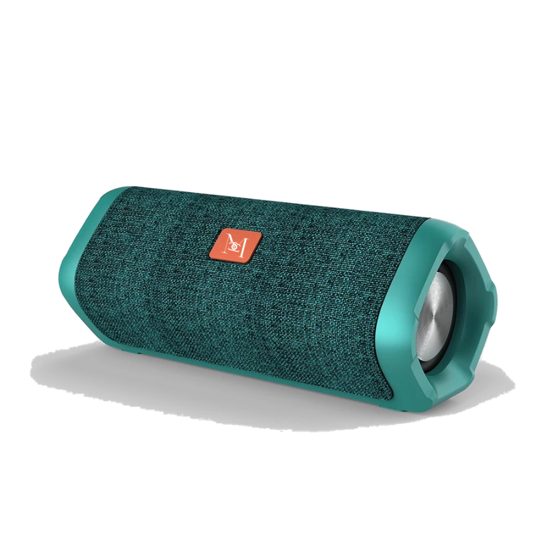 Twin Boost-TWS Bluetooth 5.0 Speaker Stereo 18W |Dual Pairing |Waterproof With MicTWS Portable Speakers Green - Madshot