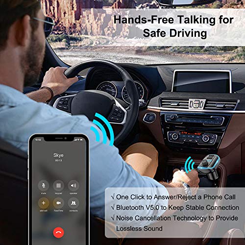 Car Bluetooth FM Transmitter Wireless CarCar & Vehicle Electronics - Madshot
