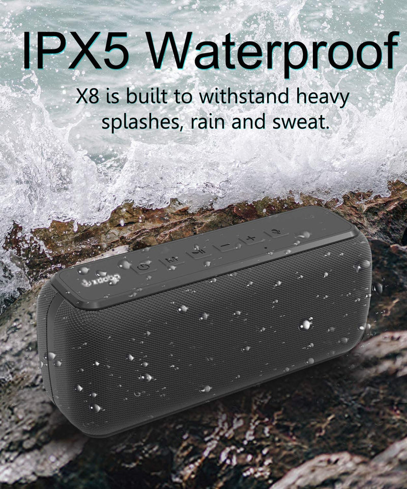 Bluetooth Speaker 60 watts V5.0 Shocking bass Sound TWS Waterproof 8 Hours Playtime Soundbar Home TheaterPortable Bluetooth Speaker - Madshot