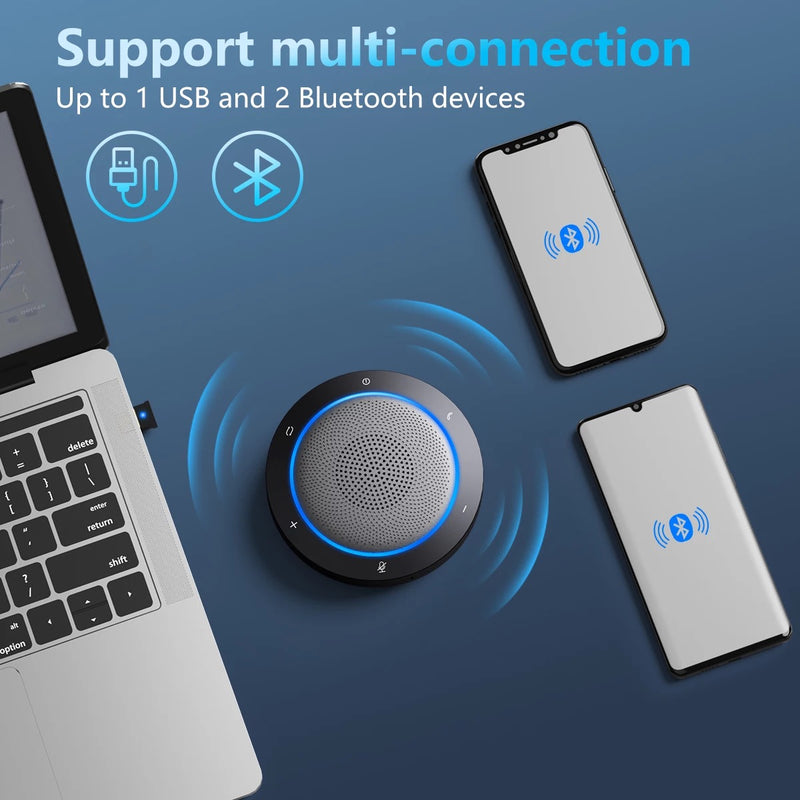 Mad LinkConf+ conference Bluetooth Speaker multi connection - Madshot