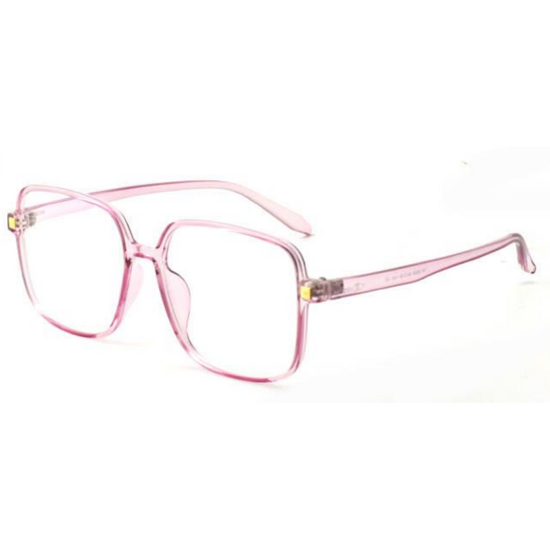 Blue Light Blocking Glasses, Large Frame Anti Eyestrain, Computer Reading TV Glasses for Women MenBlue Light Glasses Pink - Madshot