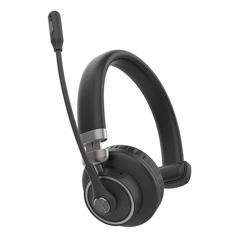 Bluetooth Headset 5.0 - Pro 24Hrs Talktime Noise Cancelling WirelessBluetooth Headset - Madshot