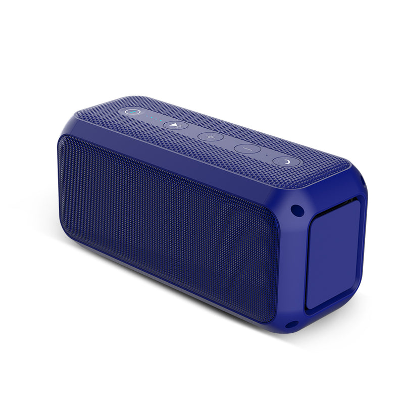 Power Multifunction TWS Bluetooth Trolley Speaker Crystal Clear Stereo Sound, Rich BassPortable Bluetooth Speaker Blue - Madshot