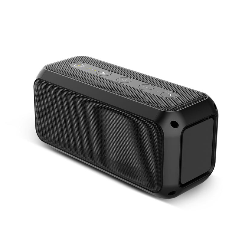 Power Multifunction TWS Bluetooth Trolley Speaker Crystal Clear Stereo Sound, Rich BassPortable Bluetooth Speaker Black - Madshot
