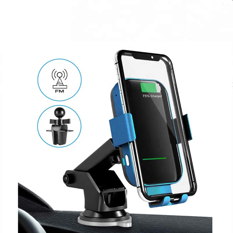 Wireless Car Charger 3 in 1 Mount with Bluetooth FM Transmitter Car 10W Fast ChargeCar & Vehicle Electronics - Madshot