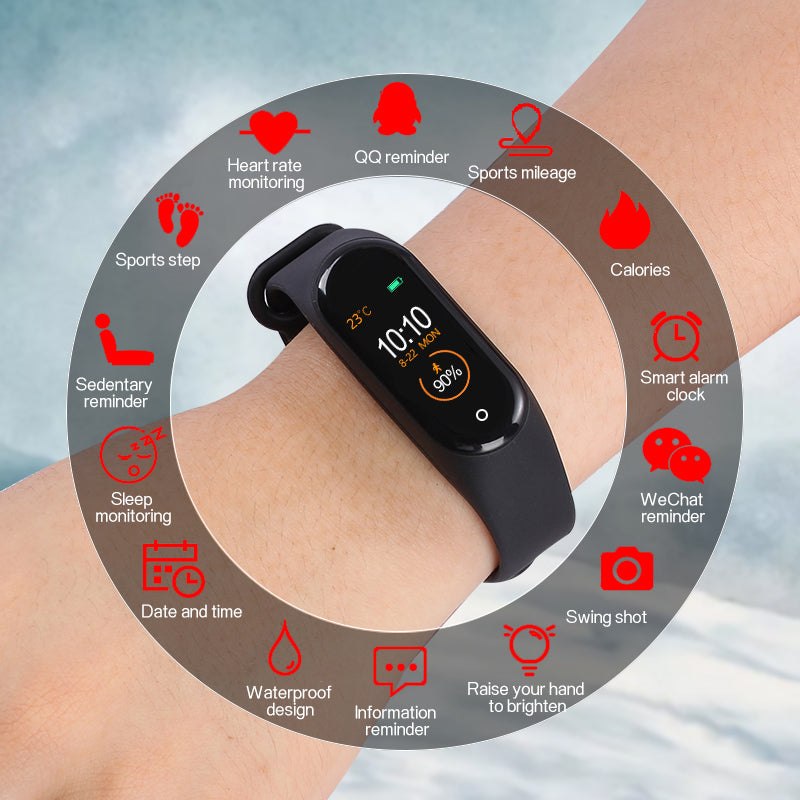 Smart Watch Waterproof - Sport Fitness Bracelet Wristband Bluetooth Slim Electronic - MadshotSMART WATCH - Madshot