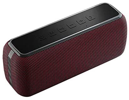 Bluetooth Speaker 60 watts V5.0 Shocking bass Sound TWS Waterproof 8 Hours Playtime Soundbar Home TheaterPortable Bluetooth Speaker Red - Madshot