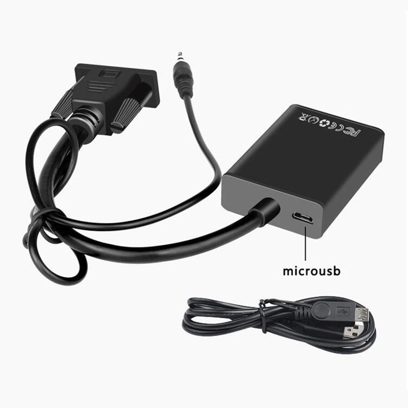 HDMI Female to VGA Male AdapterOffice Electronics - Madshot